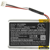 Turtle Beach Elite 800 Replacement Battery, 3.7V, 1000mAh, Li-Polymer 3