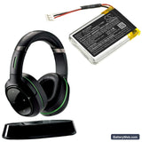 Turtle Beach Elite 800 Replacement Battery, 3.7V, 1000mAh, Li-Polymer 6