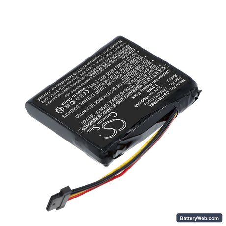 TomTom Go 1000 Replacement Battery, 3.7V, 1000mAh, Li-ion 2
