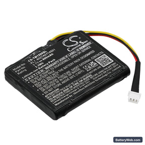 TomTom VIA 1505T Replacement Battery, 3.7V, 900mAh, Li-ion 1