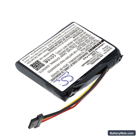 TomTom Go 2435 Replacement Battery, 3.7V, 1000mAh, Li-ion 2