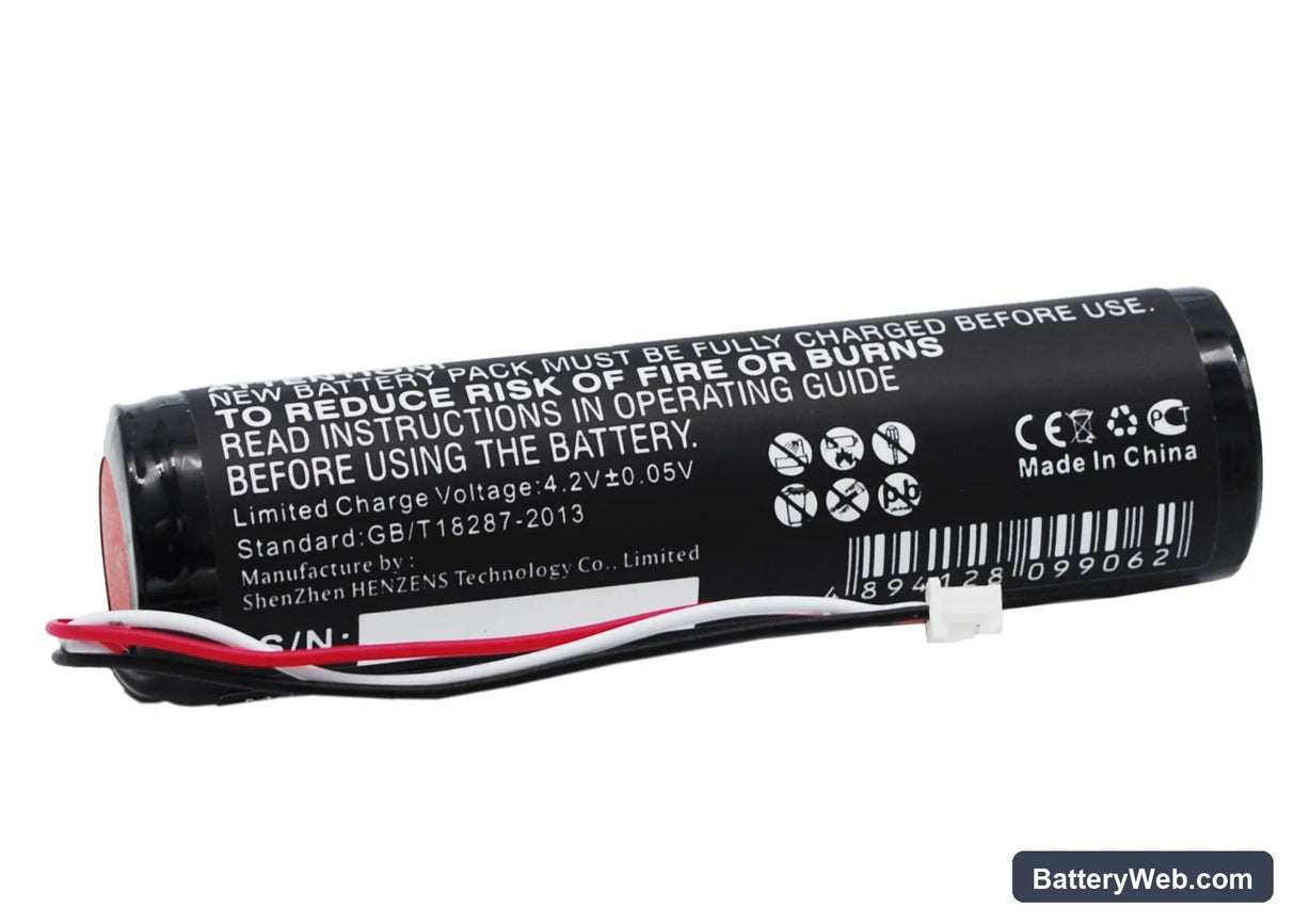 TomTom Go 300 Replacement Battery, 3.7V, 3000mAh, Li-ion 4
