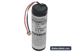 TomTom Go 300 Replacement Battery, 3.7V, 2300mAh, Li-ion 1