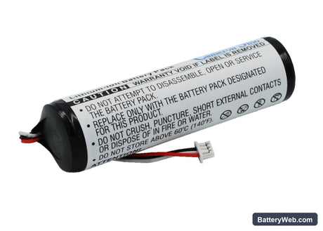 TomTom Go 300 Replacement Battery, 3.7V, 2600mAh, Li-ion 2