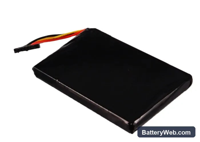 TomTom Go 550 Live Replacement Battery, 3.7V, 1100mAh, Li-ion 4