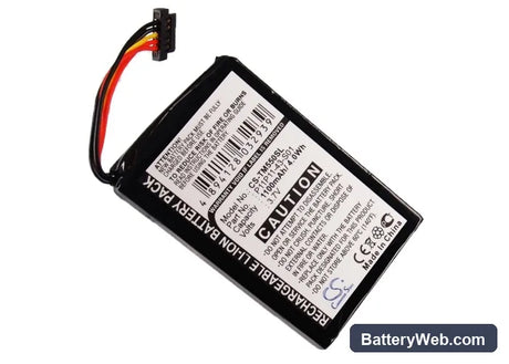 TomTom Go 550 Live Replacement Battery, 3.7V, 1100mAh, Li-ion 5