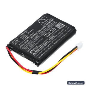 TomTom One V1 Replacement Battery, 3.7V, 1350mAh, Li-Polymer 1