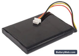 TomTom One XL Replacement Battery, 3.7V, 800mAh, Li-ion 4