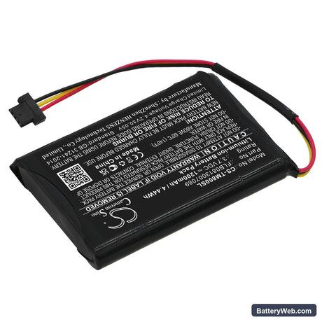 TomTom One XL Traffic Replacement Battery, 3.7V, 1200mAh, Li-ion 2