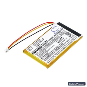 TomTom Eclipse Replacement Battery, 3.7V, 1200mAh, Li-Polymer 1