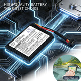 TomTom XL Live Replacement Battery, 3.7V, 1100mAh, Li-ion 6