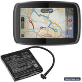 TomTom Go 400 4.3" Satnav Replacement Battery, 3.7V, 700mAh, Li-ion 6
