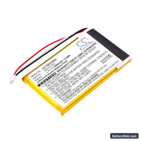 TomTom Go 7000 Replacement Battery, 3.7V, 1200mAh, Li-Polymer 1