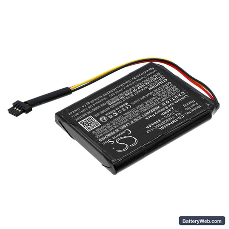 TomTom 4EG0.001.08 Replacement Battery, 3.7V, 800mAh, Li-ion 2