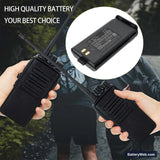 Retevis RT1 Replacement Battery, 7.4V, 1800mAh, Li-ion 6