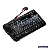TomTom Rider 400 Replacement Battery, 3.7V, 2500mAh, Li-ion 1