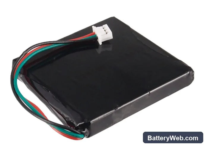 TomTom Start Replacement Battery, 3.7V, 770mAh, Li-ion 4