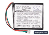 TomTom Start Replacement Battery, 3.7V, 770mAh, Li-ion 6