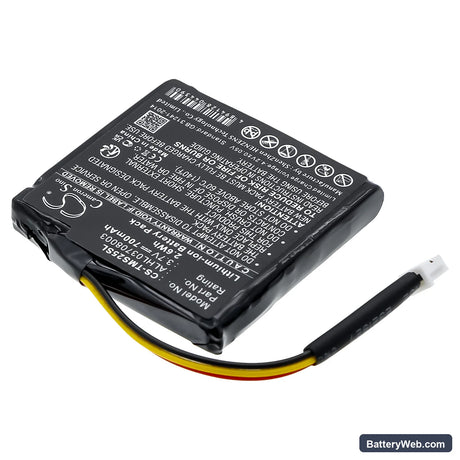 TomTom Star 20 Replacement Battery, 3.7V, 700mAh, Li-ion 2