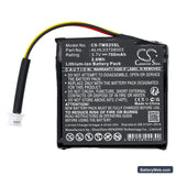 TomTom Star 20 Replacement Battery, 3.7V, 700mAh, Li-ion 3