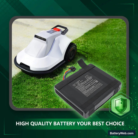 TerraMow S800 Replacement Battery, 21.6V, 5000mAh, Li-ion 6