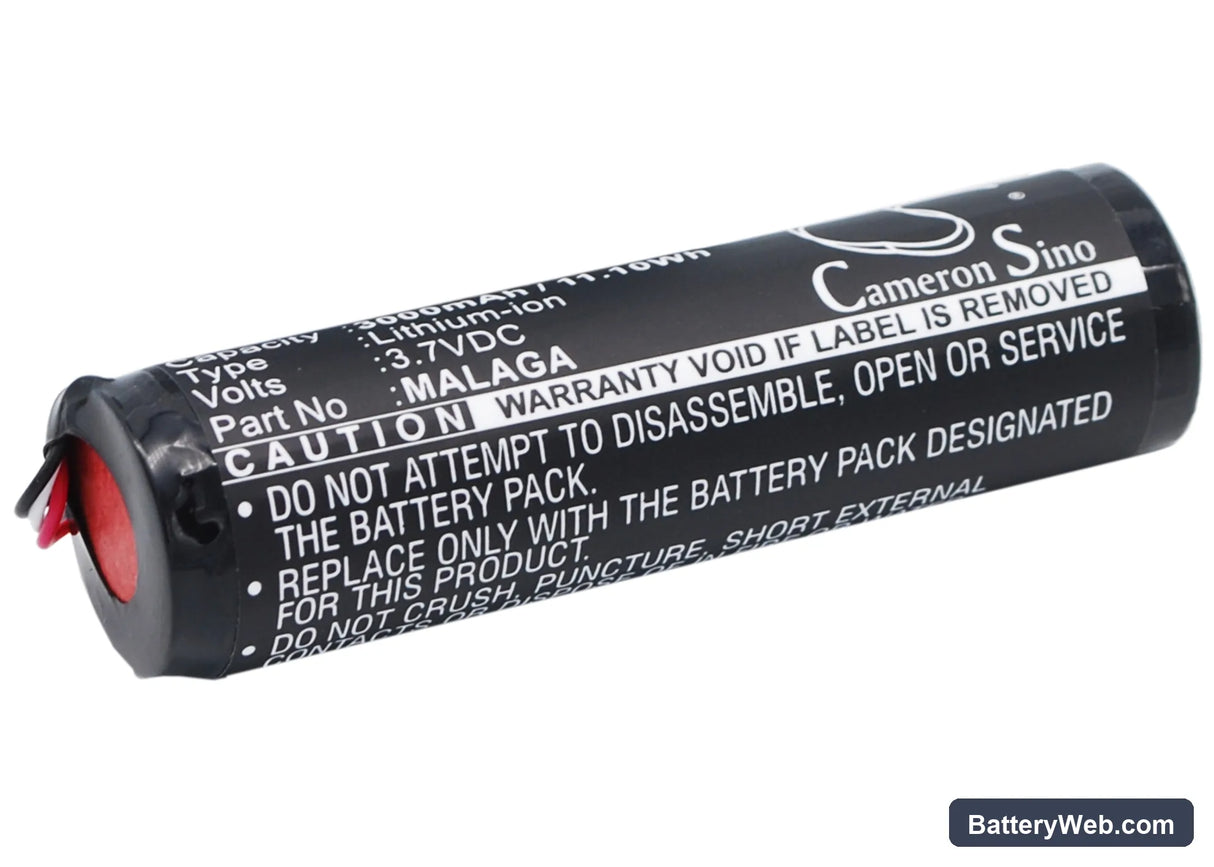 TomTom Urban Rider Replacement Battery, 3.7V, 3000mAh, Li-ion 2