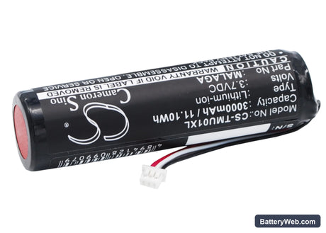 TomTom Urban Rider Replacement Battery, 3.7V, 3000mAh, Li-ion 3