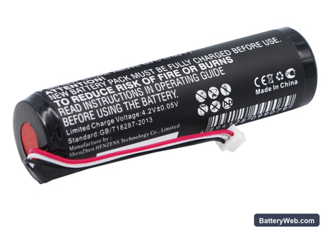 TomTom Urban Rider Replacement Battery, 3.7V, 3000mAh, Li-ion 4