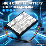 TomTom ONE IQ Replacement Battery, 3.7V, 900mAh, Li-ion 7