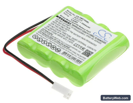 Teleradio LE-TX-MX10 Replacement Battery, 4.8V, 2000mAh, Ni-MH 1