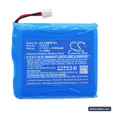 Technaxx TX-59+ Monitor Wireless Door Phone Replacement Battery, 3.7V, 3100mAh, Li-Polymer 3
