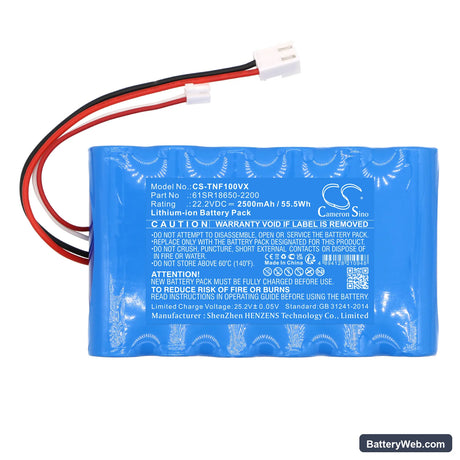 Tineco FW020100US Replacement Battery, 22.2V, 2500mAh, Li-ion 3