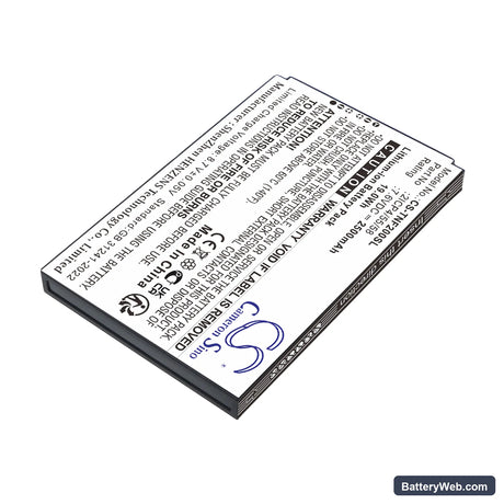 Feitian F20 Replacement Battery, 7.6V, 2500mAh, Li-ion 2