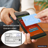 Feitian F20 Replacement Battery, 7.6V, 2500mAh, Li-ion 6