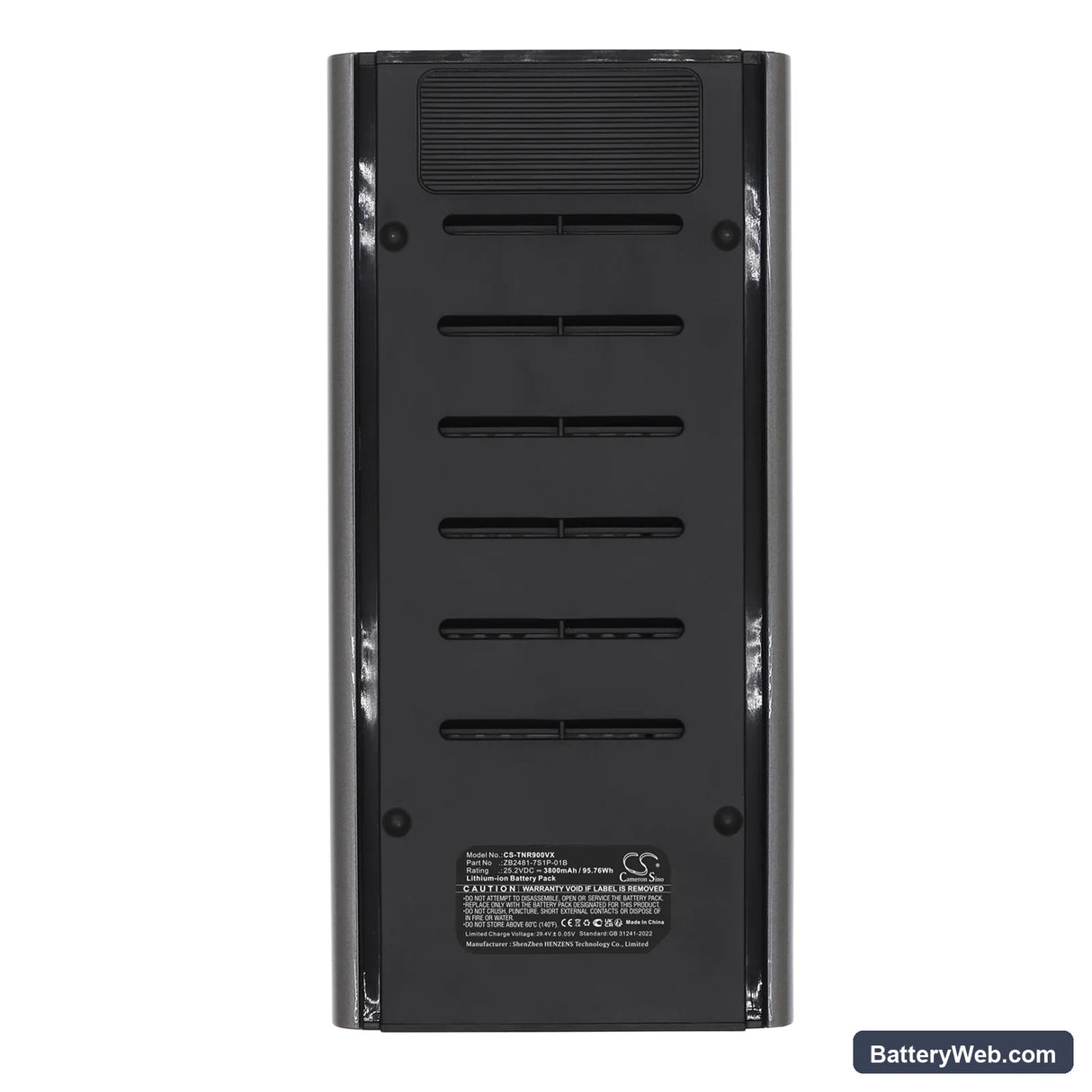 Tineco Pure One A90S Replacement Battery, 25.2V, 3800mAh, Li-ion 5