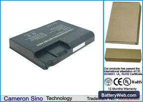 Toshiba Satellite 1100 Replacement Battery, 14.8V, 4400mAh, Li-ion 1