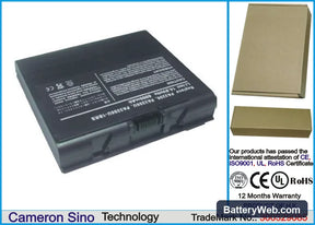 Toshiba Satellite 1955-S807 Replacement Battery, 14.8V, 6600mAh, Li-ion 1