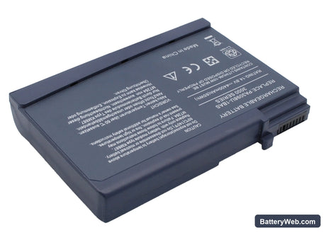 Toshiba Satellite 1200 Replacement Battery, 14.8V, 4400mAh, Li-ion 2