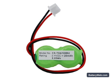 Toshiba Satellite A10-131 Replacement Battery, 2.4V, 20mAh, Ni-MH 1