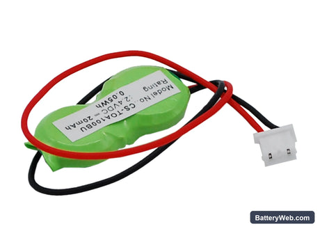 Toshiba Satellite A10-131 Replacement Battery, 2.4V, 20mAh, Ni-MH 3