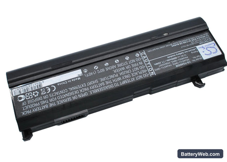 Toshiba Satellite M70-208 Replacement Battery, 10.8V, 6600mAh, Li-ion 3