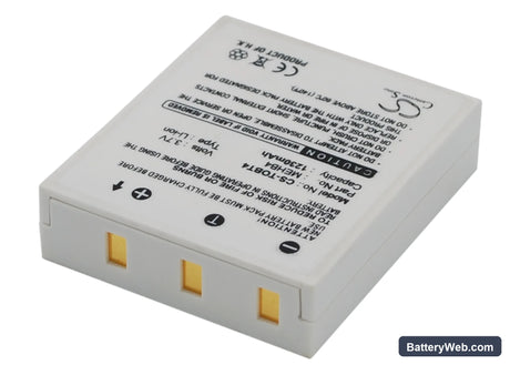 Toshiba gigashot V10 Replacement Battery, 3.7V, 1230mAh, Li-ion 2