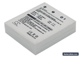 Toshiba gigashot V10 Replacement Battery, 3.7V, 1230mAh, Li-ion 3