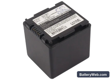 Toshiba Gigashot GSC-K80H Replacement Battery, 7.4V, 2400mAh, Li-ion 1
