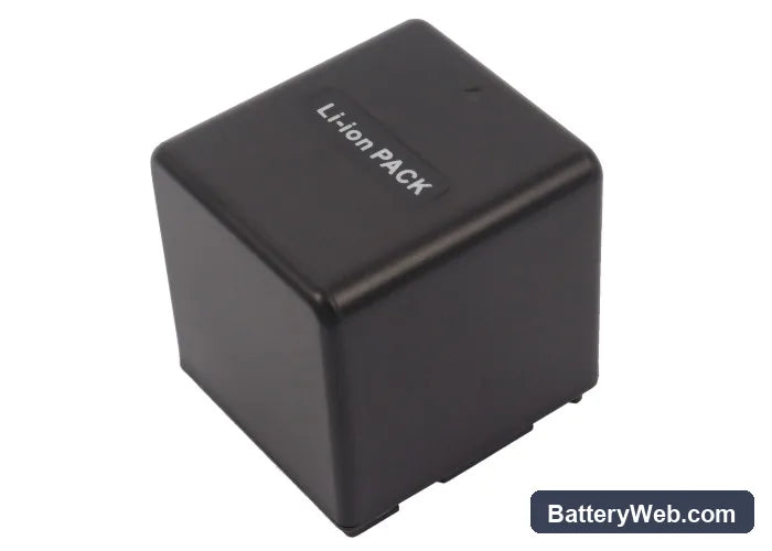 Toshiba Gigashot GSC-K80H Replacement Battery, 7.4V, 2400mAh, Li-ion 3