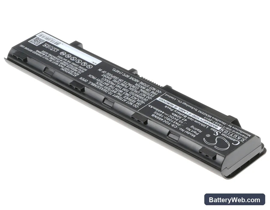 Toshiba Satellite C40-AD05B1 Replacement Battery, 10.8V, 4400mAh, Li-ion 2