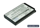 Toshiba G450 Replacement Battery, 3.7V, 500mAh, Li-ion 2