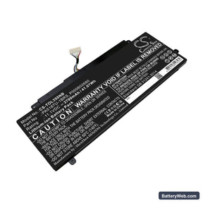 Toshiba Satellite Click 2 L35W-B3204 Replacement Battery, 11.1V, 3700mAh, Li-ion 1