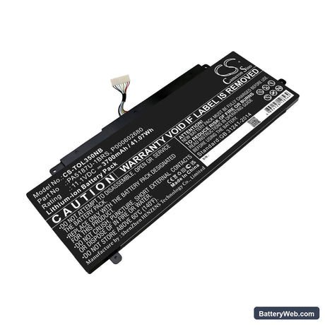 Toshiba Satellite Click 2 L35W-B3204 Replacement Battery, 11.1V, 3700mAh, Li-ion 1