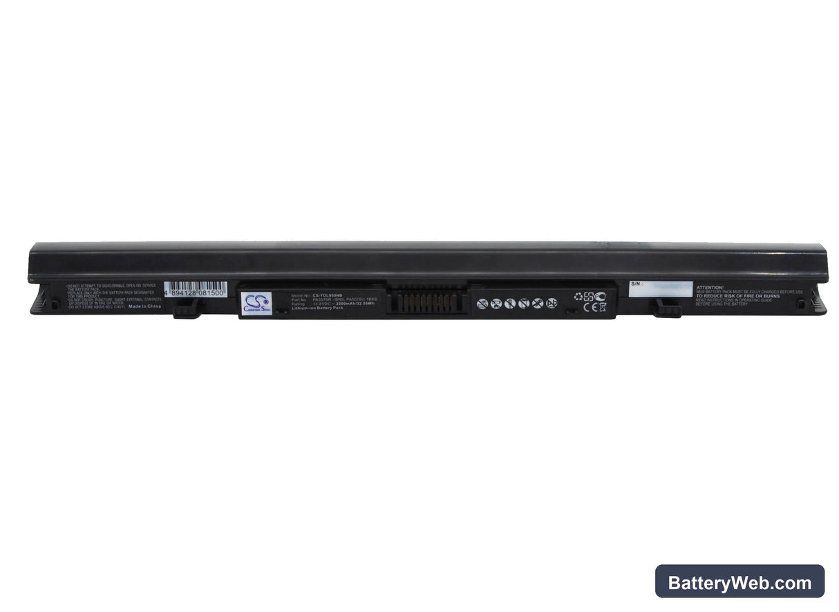 Toshiba Satellite L900 Replacement Battery, 14.8V, 2200mAh, Li-ion 5